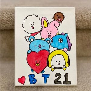❤️ Original BTS BT 21 painting by yours truly ❤️